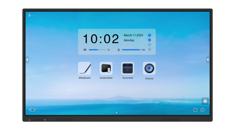 86-Inch Interactive Flat Panel Display