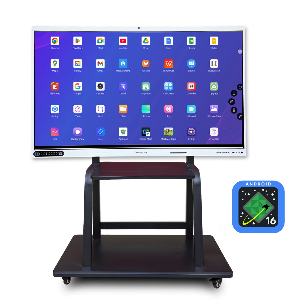 86 inch Interactive Flat Panel Display – Supreme AI | OneTouch