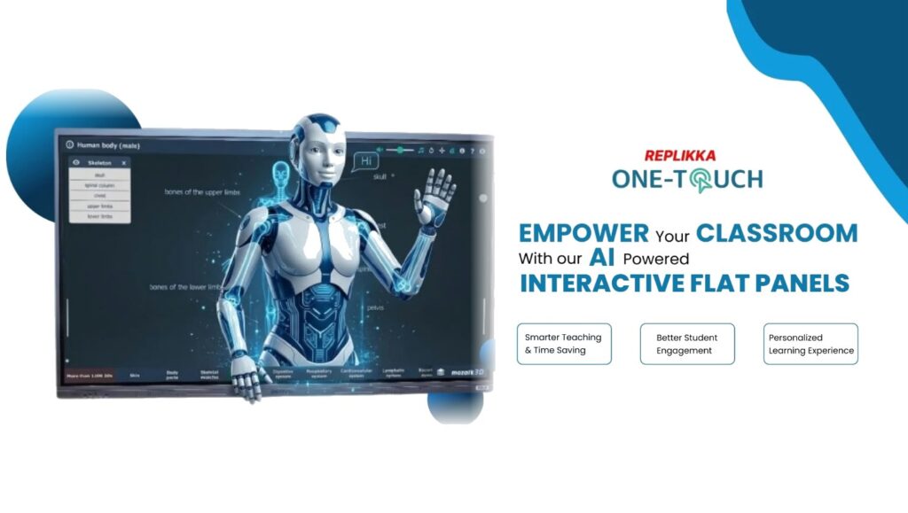 OneTouch AI-powered interactive flat panel: empower your classroom